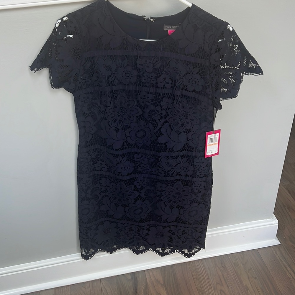 NWT Vince Camino lace mini dress